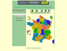 Tablet Screenshot of annulab.com